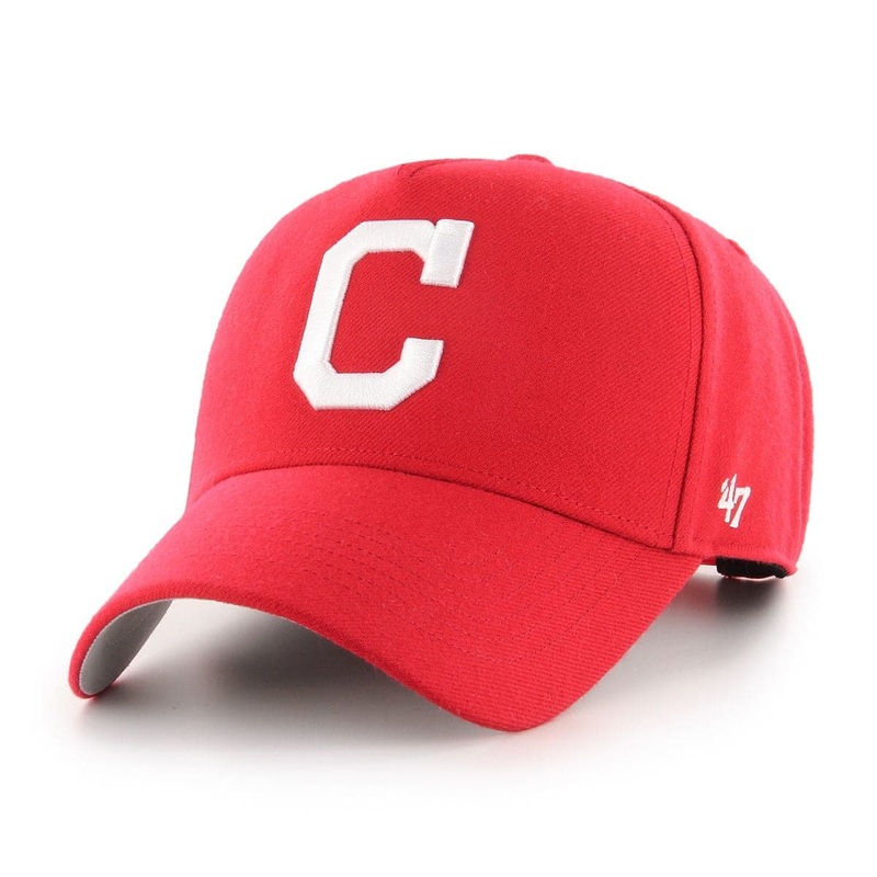 Cleveland Indians 47 MLB Team MVP DT Pinch Curve Snapback Hat – Red