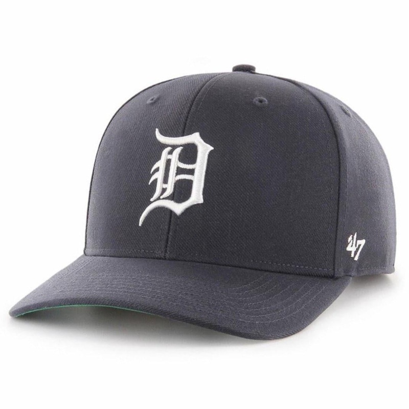 Detroit Tigers 47 MLB Team MVP DP Pre-Curved Snapback Hat – Navy