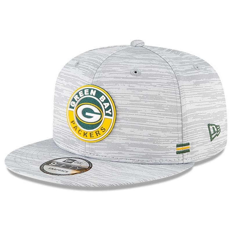 Green Bay Packers New Era NFL 2020 Sideline 9FIFTY Snapback Hat – Grey