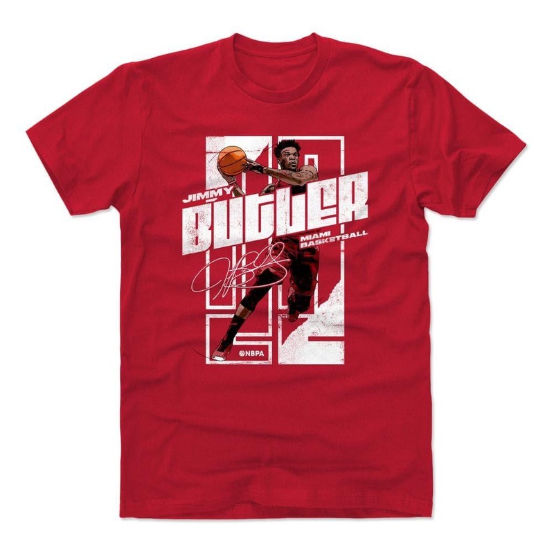 Jimmy Butler Miami Heat 500 Level NBA Stretch T-Shirt – Red