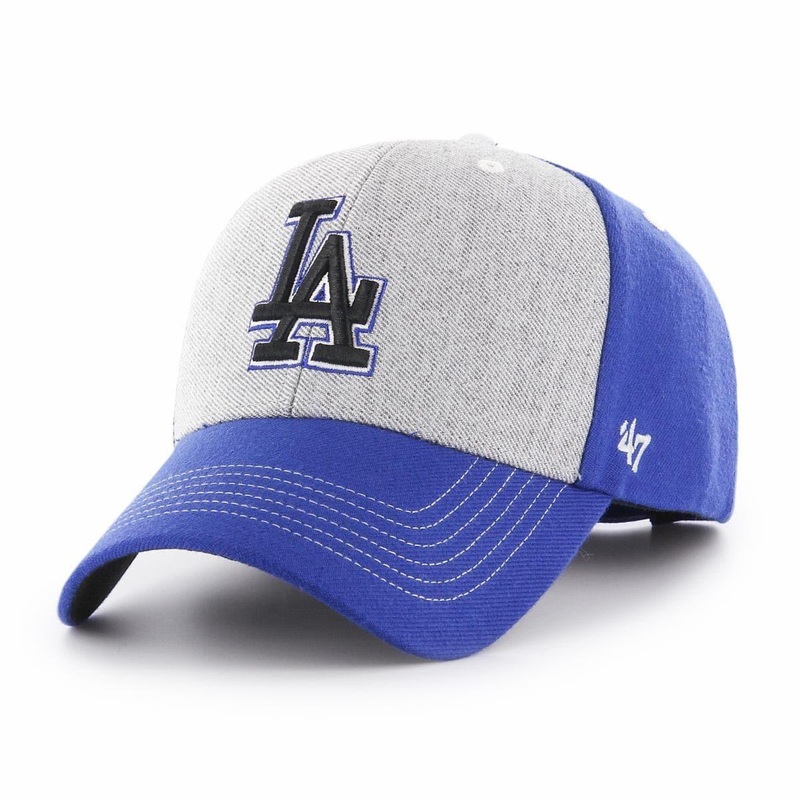Los Angeles Dodgers ’47 MLB Formation MVP Curve Hat – Blue/Heather