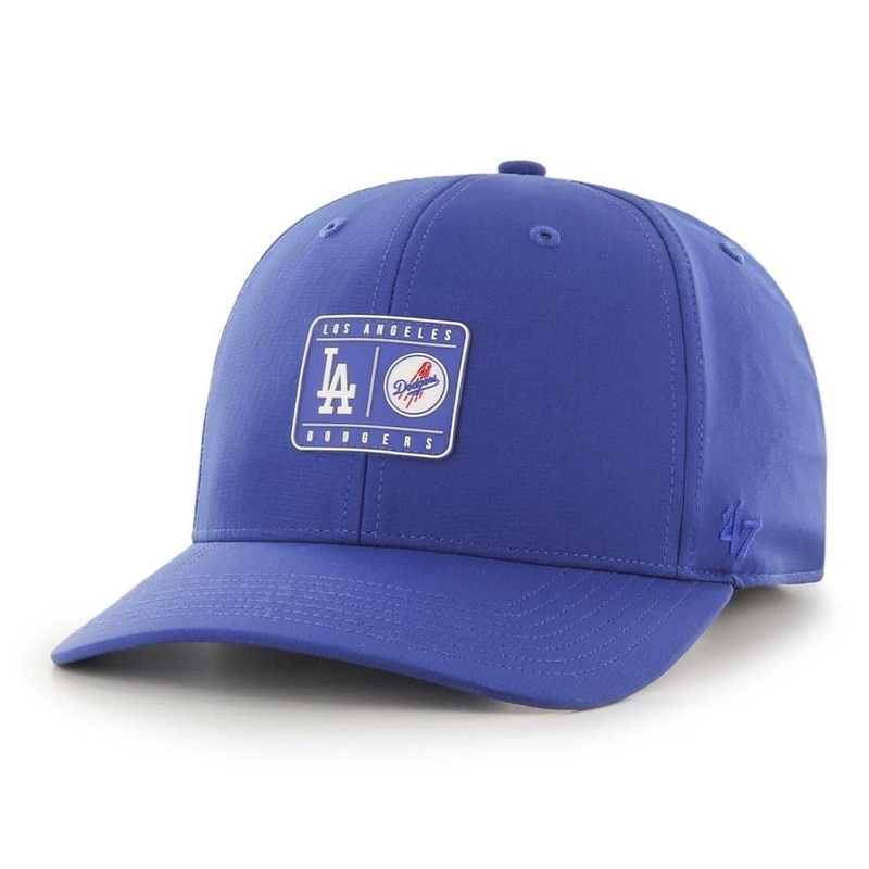 Los Angeles Dodgers ’47 MLB Sili Tech Performance MVP DP Pre-Curved Snapback Hat – Blue