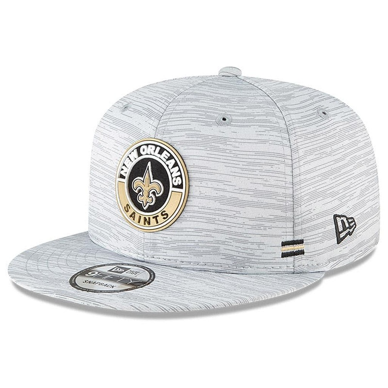New Orleans Saints New Era NFL 2020 Sideline 9FIFTY Snapback Hat – Grey