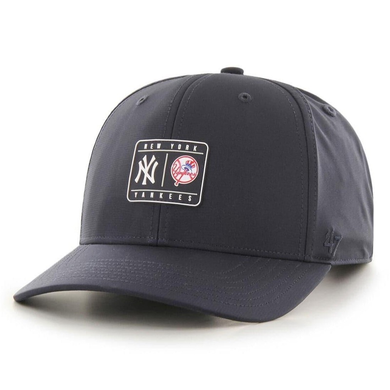 New York Yankees ’47 MLB Sili Tech Performance MVP DP Pre-Curved Snapback Hat – Navy
