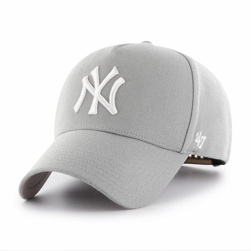 New York Yankees 47 MLB Team MVP DT Pinch Curve Snapback Hat – Grey