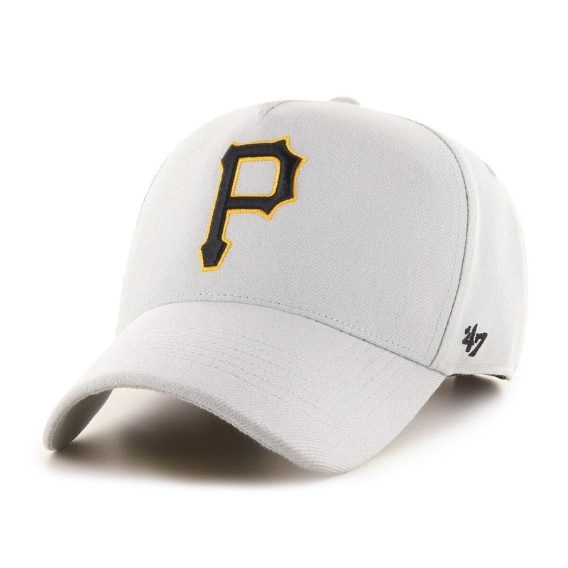 Pittsburgh Pirates 47 MLB Team MVP DT Curve Snapback Hat – Grey