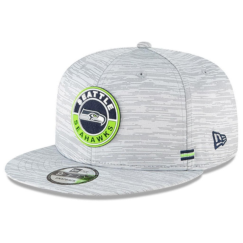 Seattle Seahawks New Era NFL 2020 Sideline 9FIFTY Snapback Hat – Grey