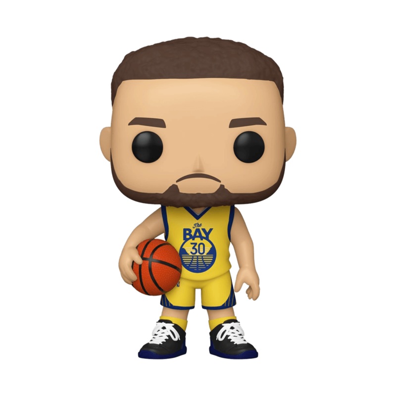 Steph Curry Golden State Warriors Funko NBA Pop 3.75″ Figure – Yellow