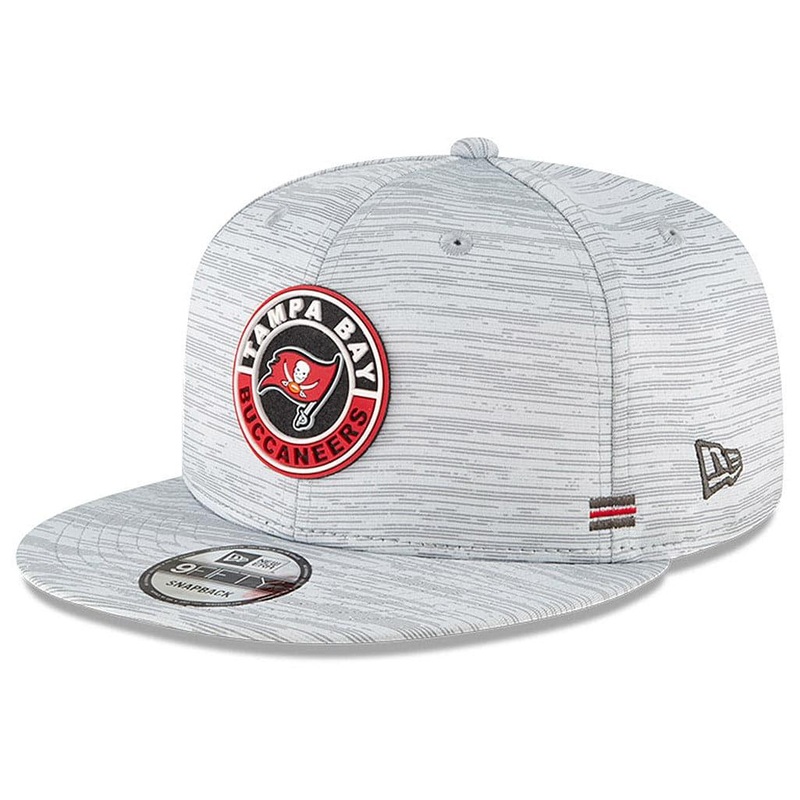 Tampa Bay Buccaneers New Era NFL 2020 Sideline 9FIFTY Snapback Hat – Grey