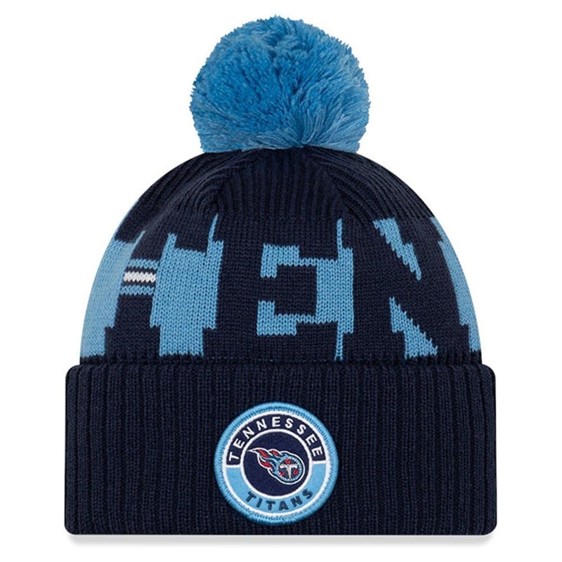 Tennessee Titans New Era NFL 2020 Team Colour Sideline Knit Beanie