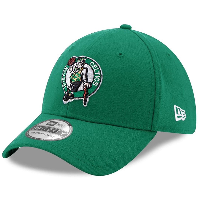 Boston Celtics New Era NBA Team 39THIRTY Flex Fit Curve Hat – Green