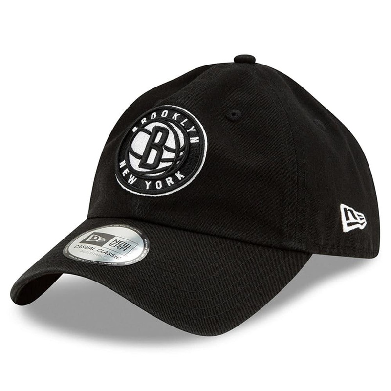 Brooklyn Nets New Era NBA Team Casual Classic Curve Hat – Black