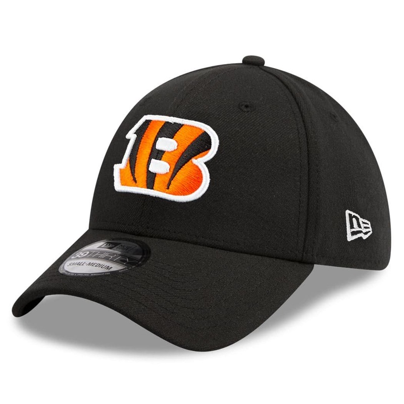 Cincinnati Bengals New Era NFL Team 39THIRTY Stretch Fit Hat – Black