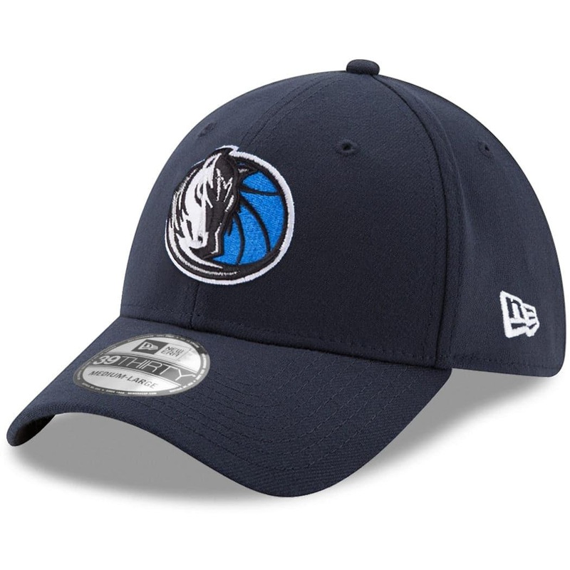Dallas Mavericks New Era NBA Team 39THIRTY Flex Fit Curve Hat – Navy