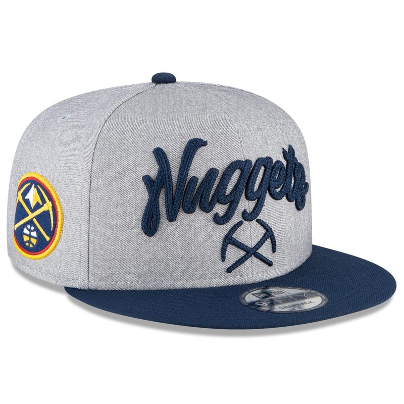 Denver Nuggets New Era 2020 NBA Draft 9FIFTY Snapback Hat – Heather Grey