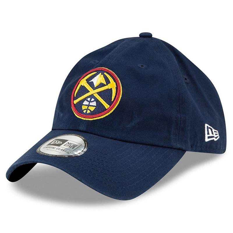 Denver Nuggets New Era NBA Team Casual Classic Curve Hat – Navy