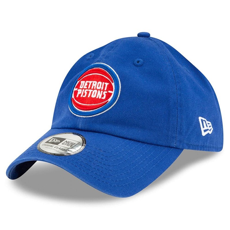 Detroit Pistons New Era NBA Team Casual Classic Curve Hat – Blue