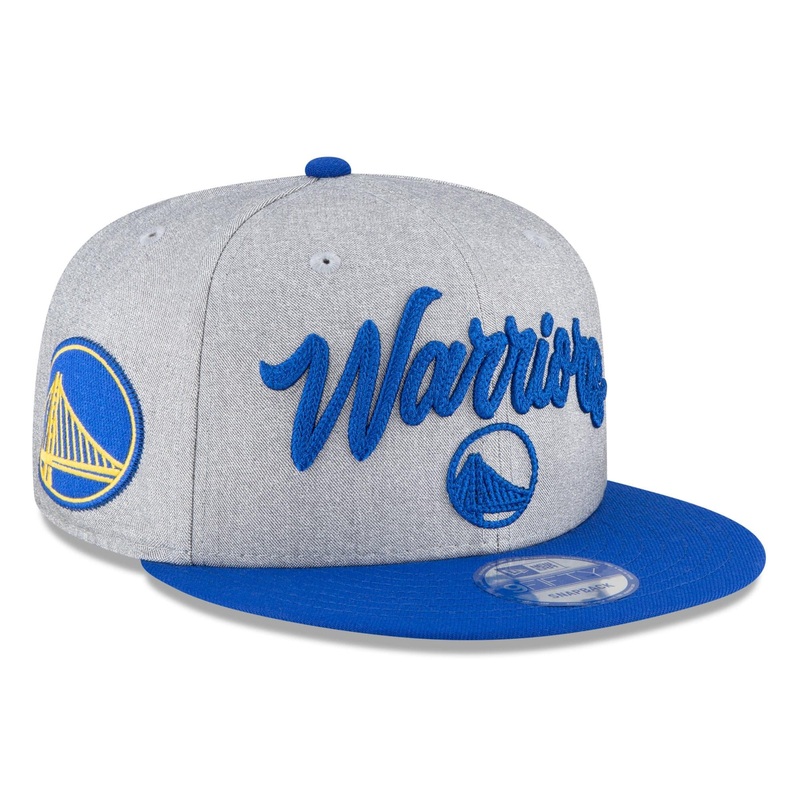 Golden State Warriors New Era 2020 NBA Draft 9FIFTY Snapback Hat – Heather Grey