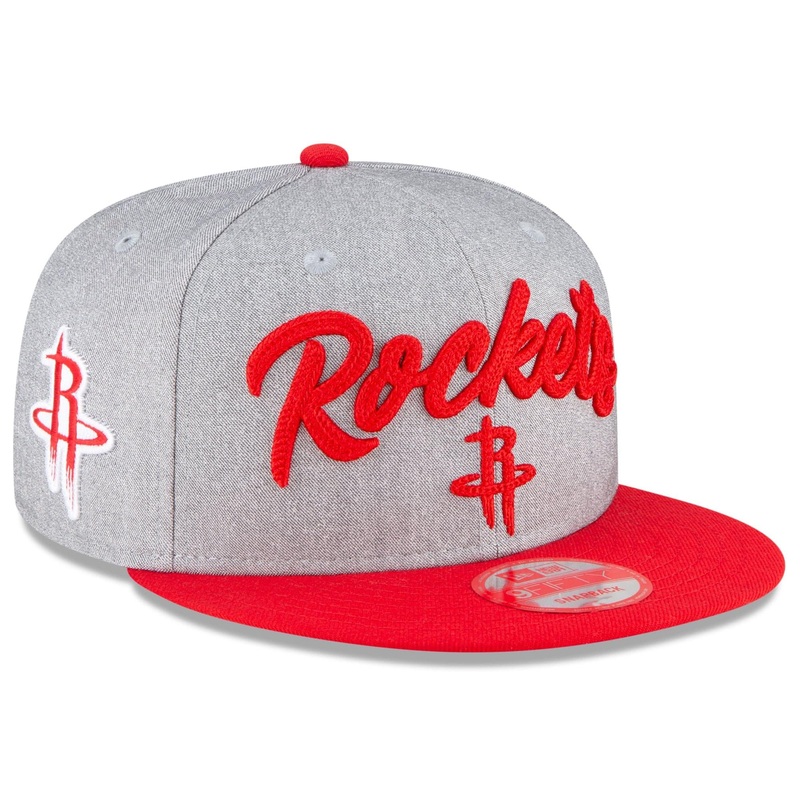Houston Rockets New Era 2020 NBA Draft 9FIFTY Snapback Hat – Heather Grey