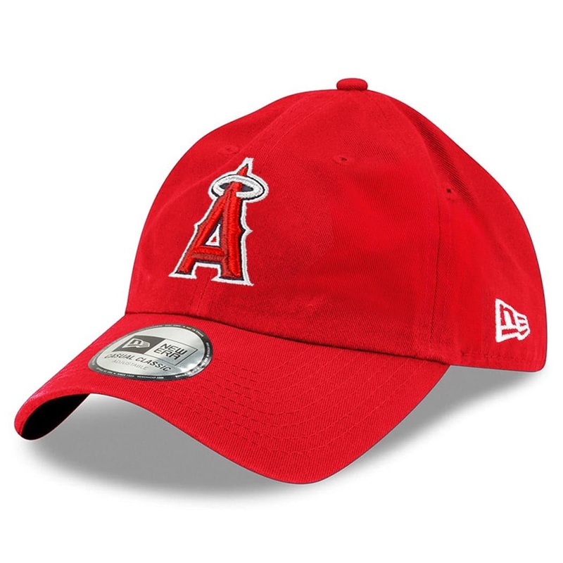 Los Angeles Angels New Era MLB Team Casual Classic Curve Hat – Red