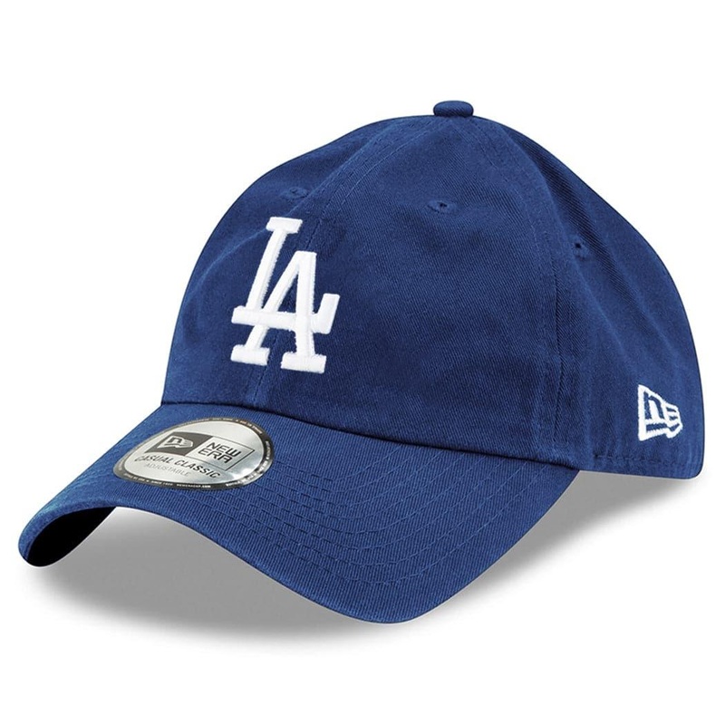 Los Angeles Dodgers New Era MLB Team Casual Classic Curve Hat – Blue