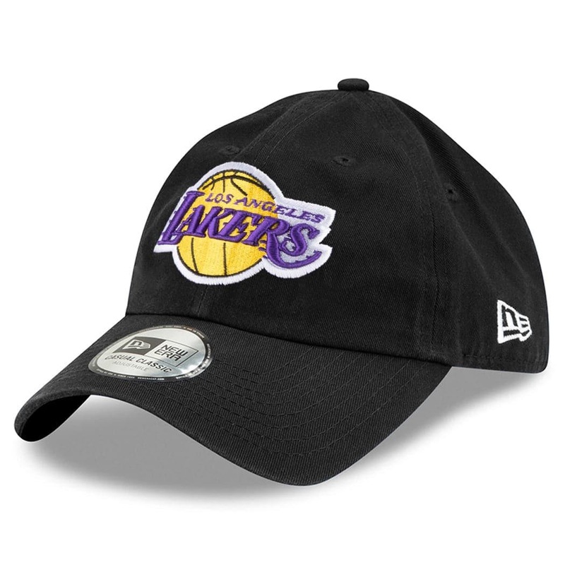 Los Angeles Lakers New Era NBA Team Casual Classic Curve Hat – Black