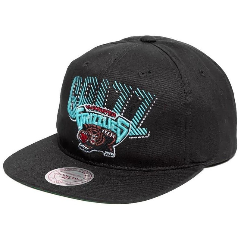 Memphis Grizzlies Mitchell & Ness NBA Zone N One Deadstock Snapback Hat – Black