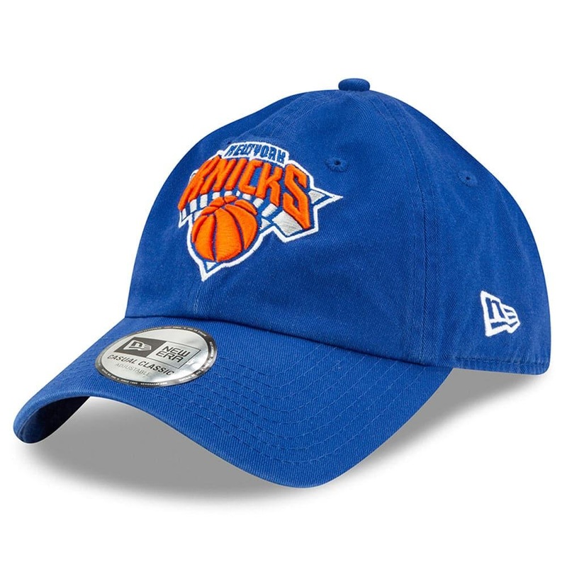 New York Knicks New Era NBA Team Casual Classic Curve Hat – Blue