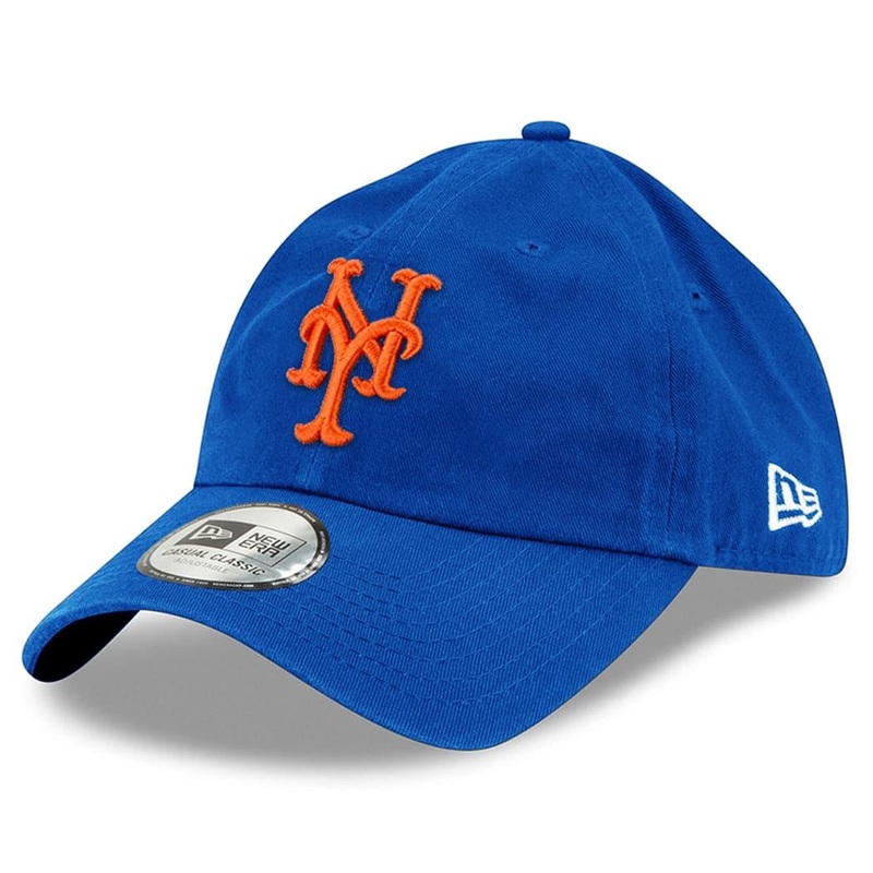 New York Mets New Era MLB Team Casual Classic Curve Hat – Blue