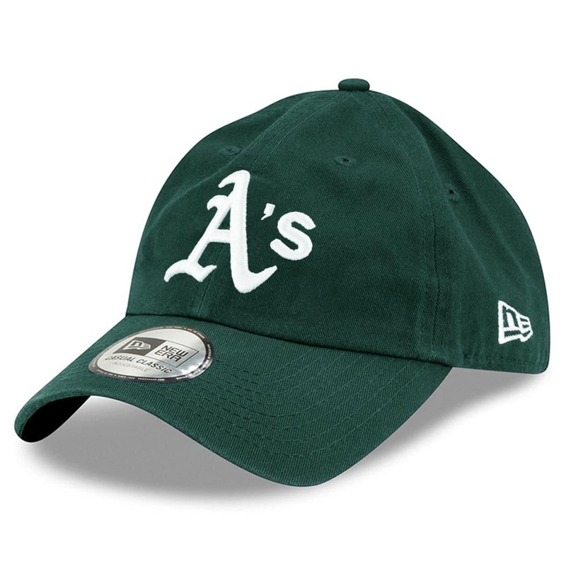 Oakland Athletics New Era MLB Team Casual Classic Curve Hat – Green