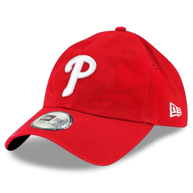 Philadelphia Phillies New Era MLB Team Casual Classic Curve Hat – Red
