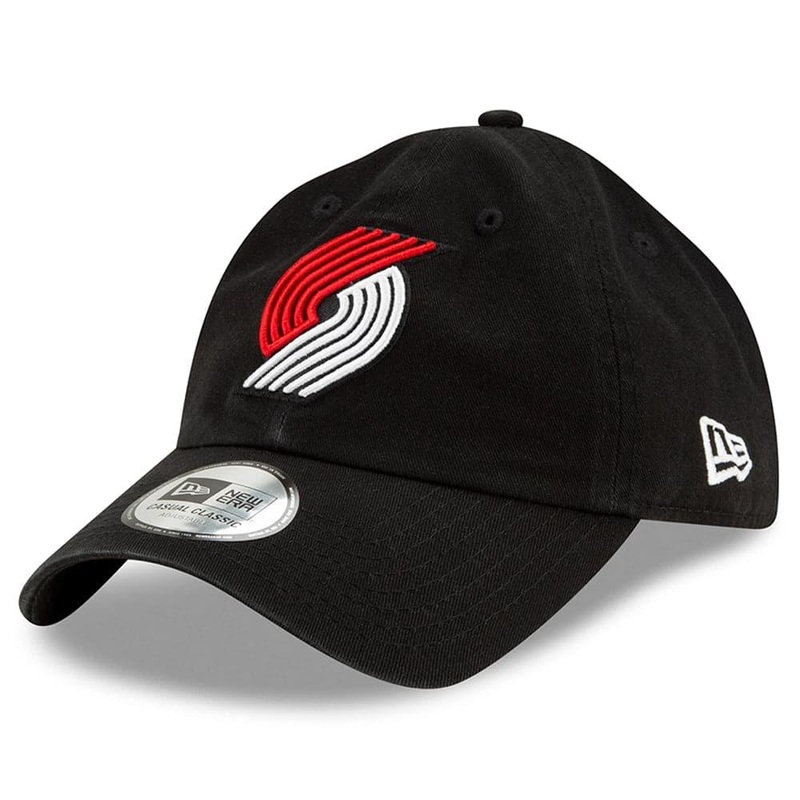 Portland Trail Blazers New Era NBA Team Casual Classic Curve Hat – Black