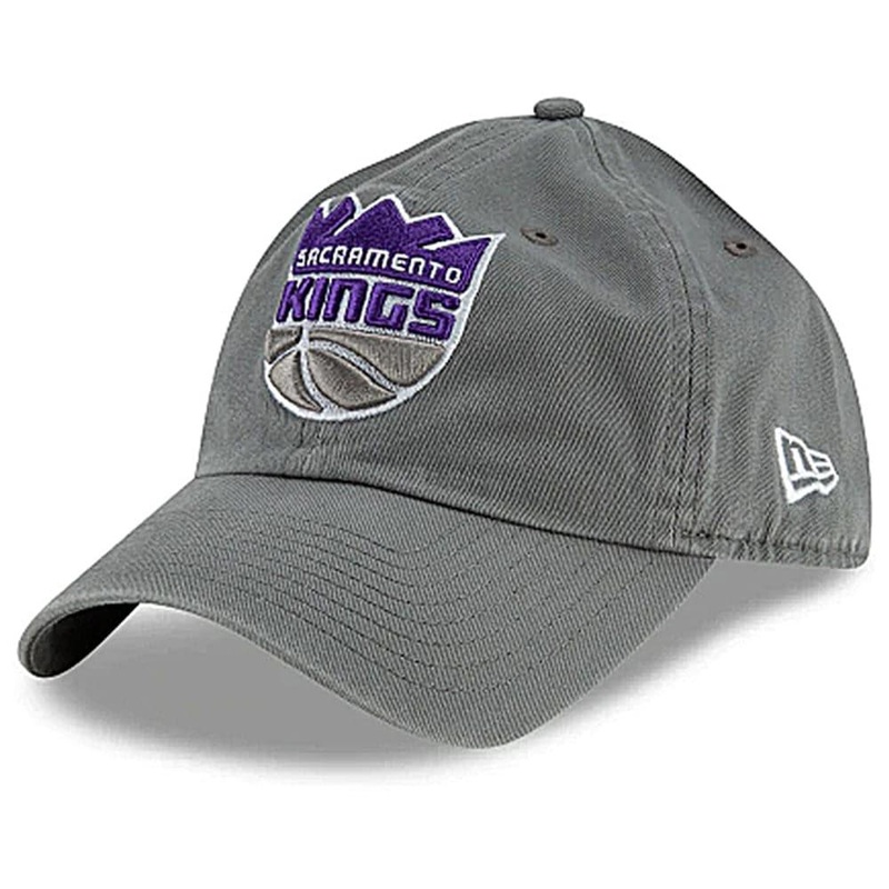 Sacramento Kings New Era NBA Team Casual Classic Curve Hat – Grey