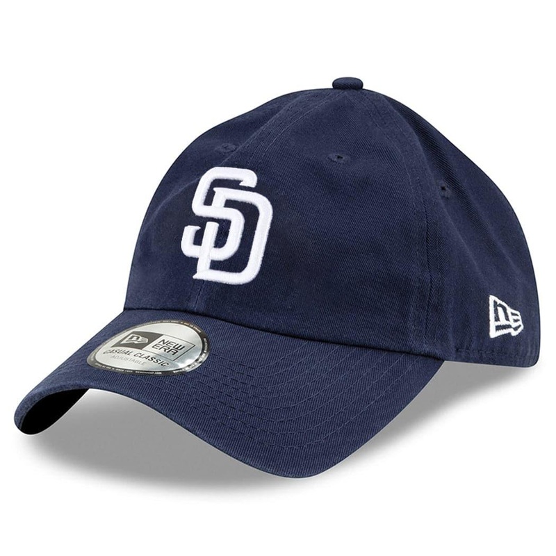 San Diego Padres New Era MLB Team Casual Classic Curve Hat – Navy