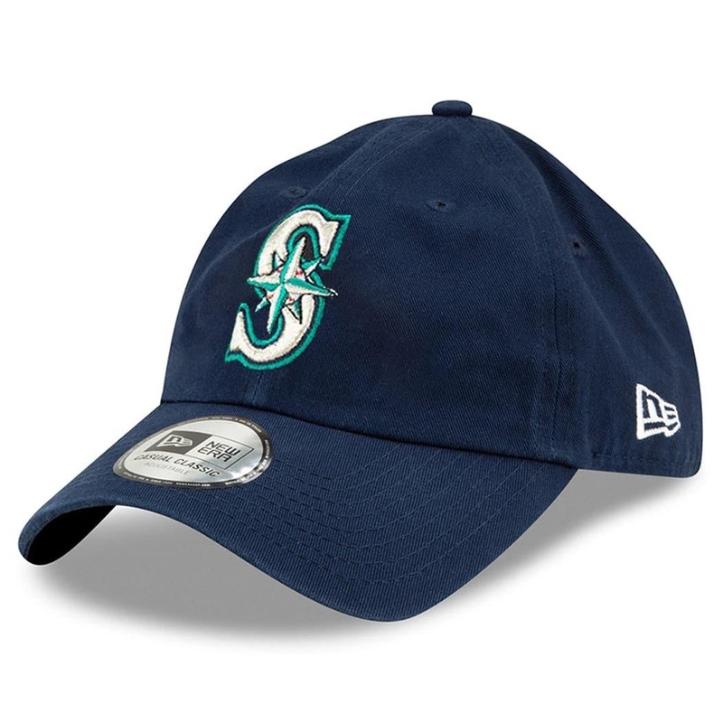 Seattle Mariners New Era MLB Team Casual Classic Curve Hat – Navy