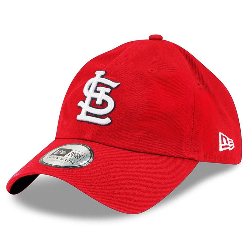 St. Louis Cardinals New Era MLB Team Casual Classic Curve Hat – Red