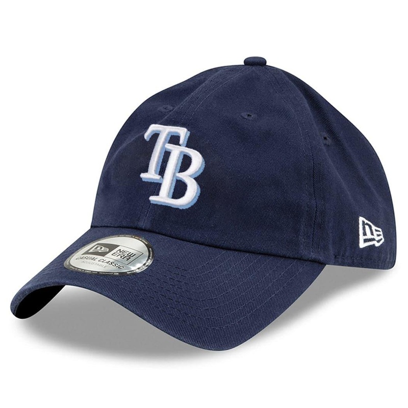 Tampa Bay Rays New Era MLB Team Casual Classic Curve Hat – Navy