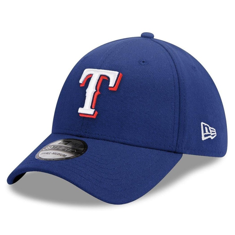 Texas Rangers New Era MLB Team 39THIRTY Stretch-Fit Hat – Blue
