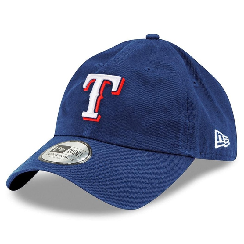 Texas Rangers New Era MLB Team Casual Classic Curve Hat – Blue