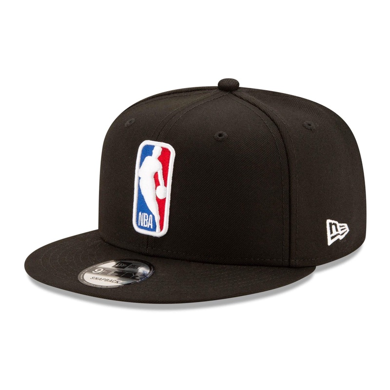 Youths NBA Logoman Logo New Era 9FIFTY Snapback Hat – Black
