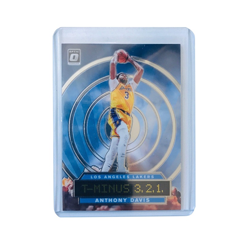 Anthony Davis Los Angeles Lakers 19-20 Panini Optic NBA T-Minus Card