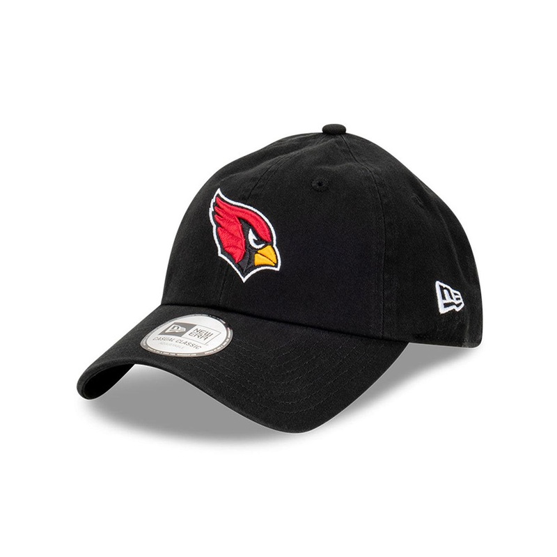 Arizona Cardinals New Era NFL Team Casual Classic Strapback Hat – Black