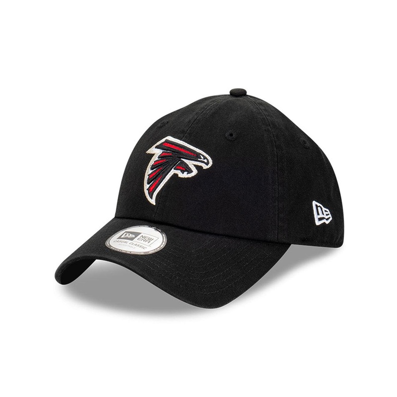 Atlanta Falcons New Era NFL Team Casual Classic Strapback Hat – Black