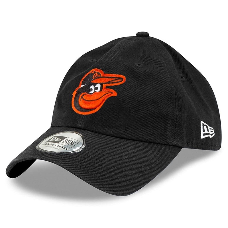 Baltimore Orioles New Era MLB Team Casual Classic Curve Hat – Black