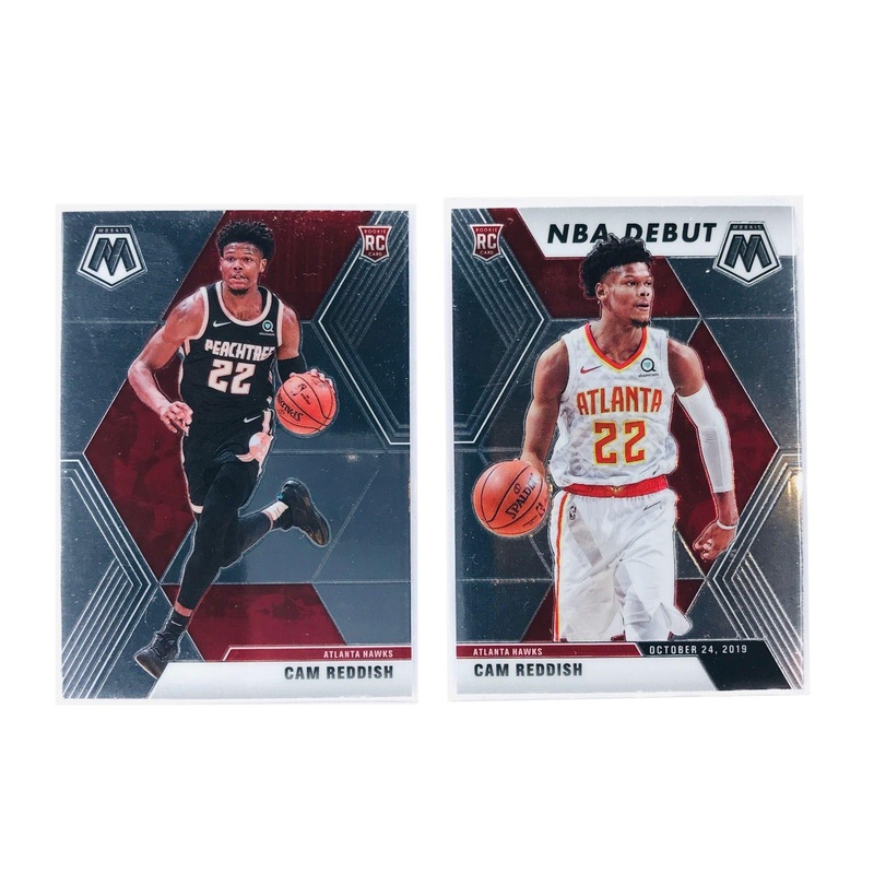 Cam Reddish Atlanta Hawks 19-20 Panini NBA Mosaic 2 Rookie Card Set