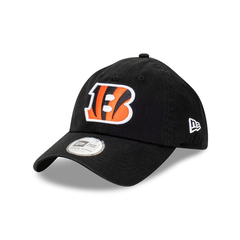 Cincinnati Bengals New Era NFL Team Casual Classic Strapback Hat – Black