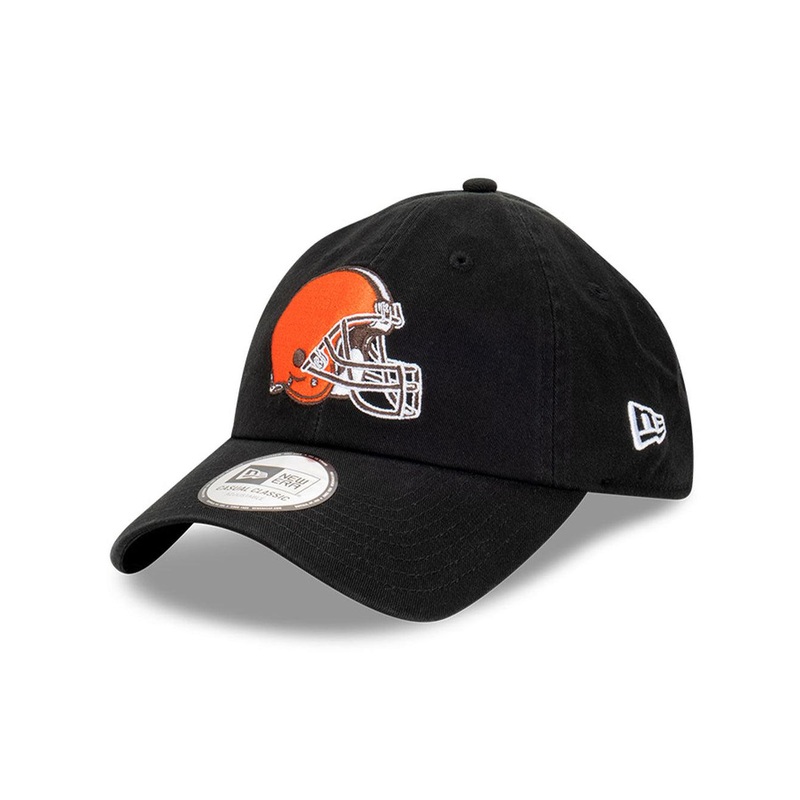 Cleveland Browns New Era NFL Team Casual Classic Strapback Hat – Black