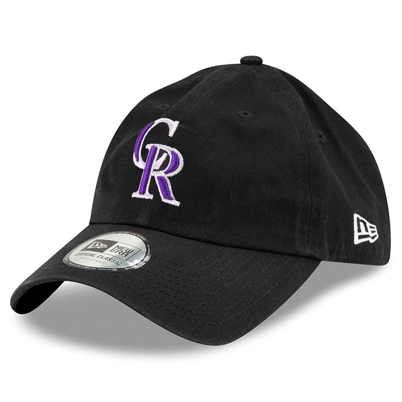 Colorado Rockies New Era MLB Team Casual Classic Curve Hat – Black