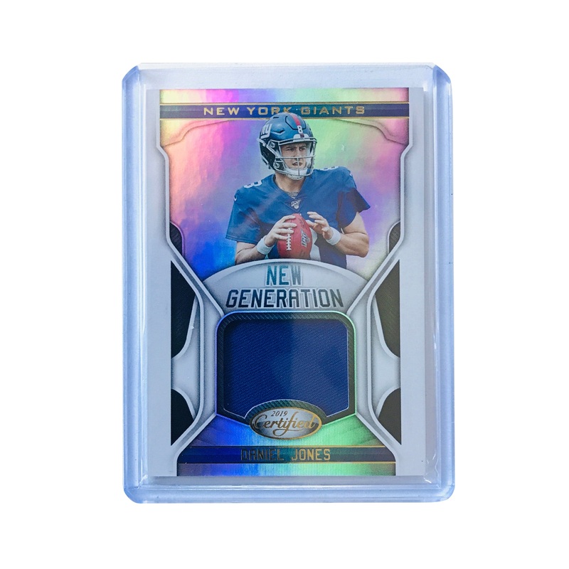 Daniel Jones New York Giants Panini Certified NFL New Generation Rookie Patch Card