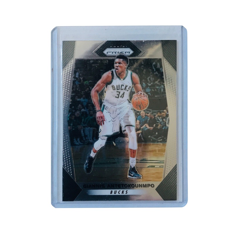 Giannis Antetokounmpo Milwaukee Bucks 2017-18 Panini Prizm NBA 182 Card